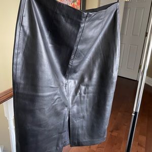 Forever21 Faux Leather Skirt